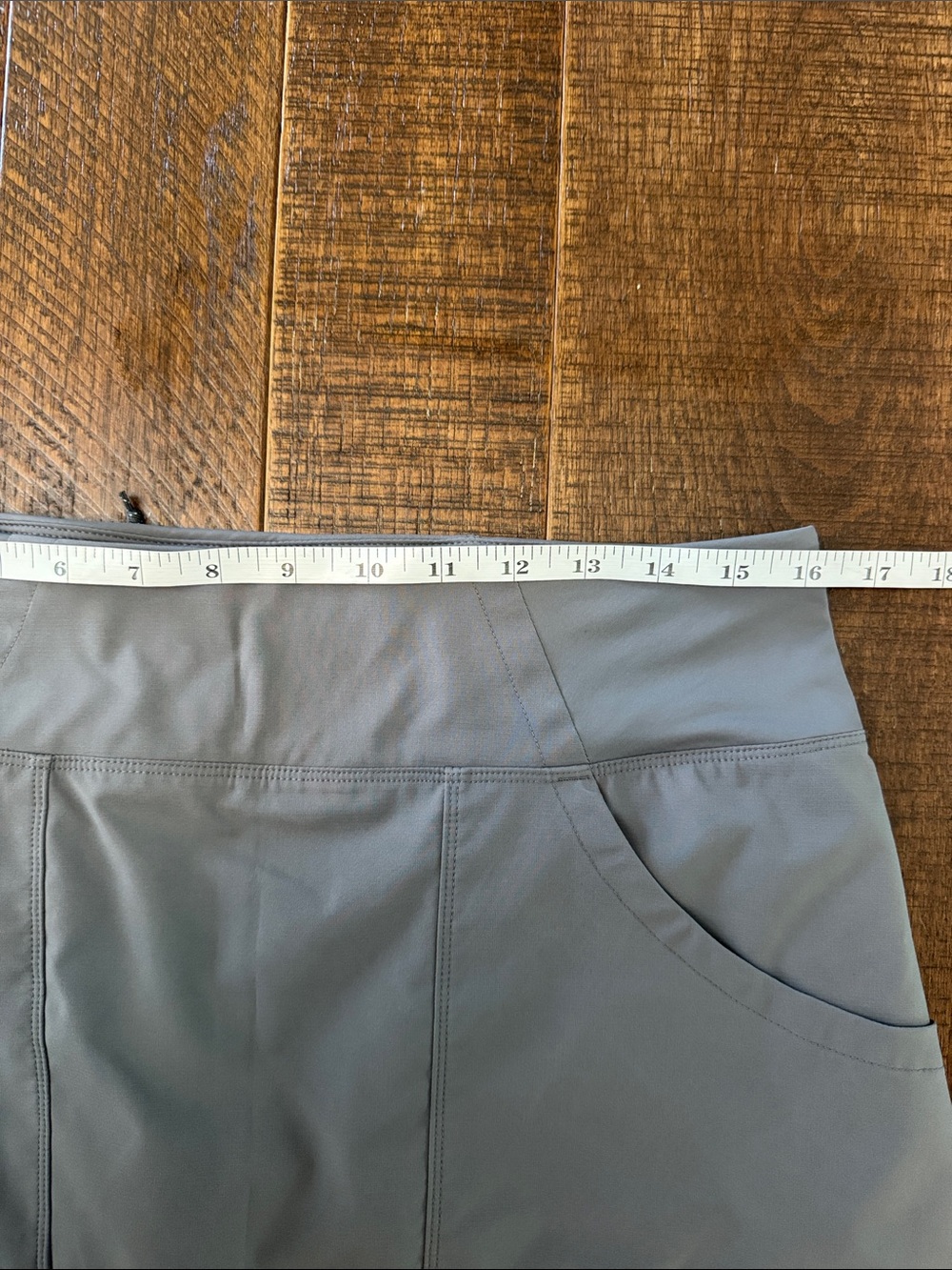 Patagonia Tech Skort in Drifter Grey - Picture 4 of 10